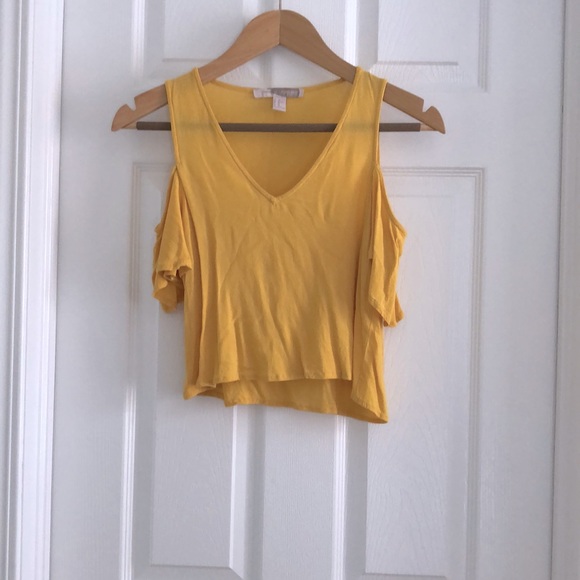 Forever 21 yellow summer top - Picture 1 of 2